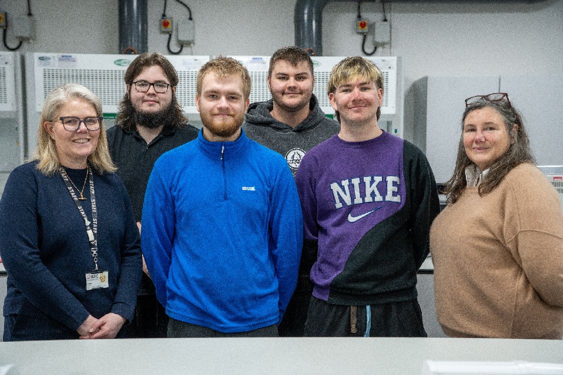 Picture of Bangor Campus science student winners